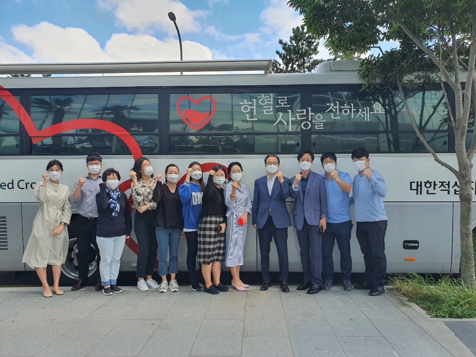 부산인평원 사랑의 헌혈 운동 전개